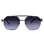 عینک آفتابی گوچی مشکی فریم چند ضلعی GG 69078/1