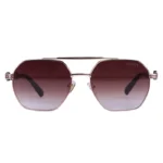 عینک آفتابی مردانه گوچی طلایی چند ضلعی GG 69078/2