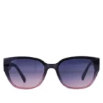 عینک آفتابی گوچی زنانه فریم مربع مشکی صورتی 9710/5