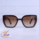عینک آفتابی گوچی زنانه فریم مربع قهوه ای 10808/6