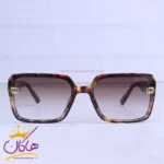 عینک آفتابی گوچی زنانه فریم مربع پلنگی 5214/1