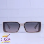 عینک آفتابی گوچی زنانه فریم مستطیل کرمی 8886/6