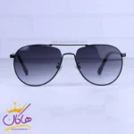 عینک آفتابی گوچی مردانه فلزی خلبانی مشکی GG 1236/1