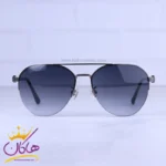 عینک آفتابی گوچی مردانه نیم فریم دودی فلزی GG1358/3