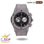 ساعت هابلوت مردانه کرنوگراف طوسی صفحه مشکی 888/36