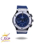 ساعت مچی هابلوت زنانه بند رابر آبی کرنوگراف 888/161
