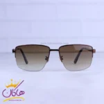 عینک آفتابی هوگو باس مردانه قهوه ای فلزی HB 1095/5