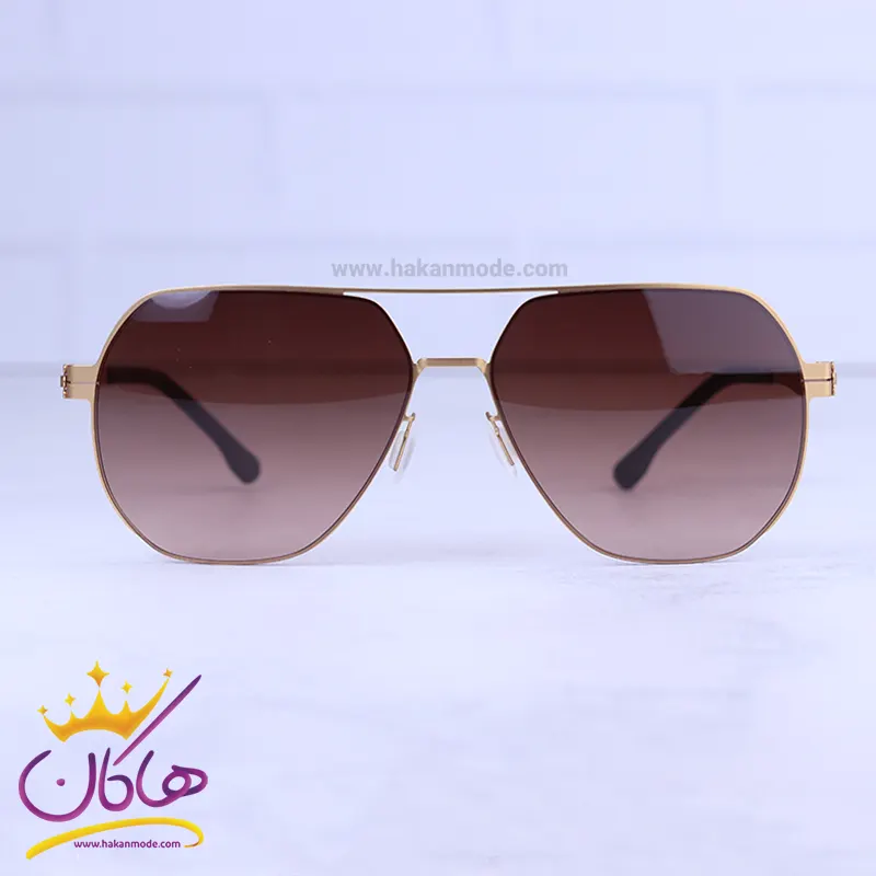 عینک آفتابی مردانه ایس برلین طلایی مدل FLASCO/3 عینک آفتابی مردانه ایس برلین طلایی مدل FLASCO/3 - Image 1