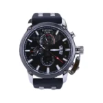 ساعت جی جی پولو مردانه بند رابر مشکی JPC.0224S04058/1