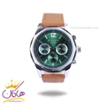 ساعت مچی جی جی پولو مردانه بند چرم صفحه سبز JPC.S04240P/1