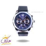 ساعت مچی جی جی پولو مردانه بند چرم قاب نقره ای JPC.S04240P/2