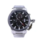 ساعت مچی جی جی پولو مردانه فلزی نقره ای فول تایم JPC.4058/1