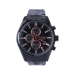 ساعت عقربه ای جی جی پولو مردانه فلزی مشکی SO2162/4