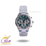 ساعت جی جی پولو مردانه فلزی بند حصیری نقره ای JPC.B01536M/2