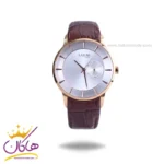 ساعت مچی مردانه لاکسمی بند چرم قهوه ای 8519/3