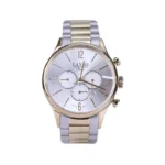 ساعت مچی لاکسمی مردانه فلزی نقره ای طلایی کرنوگراف G 8120/5