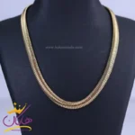 زنجیر هرینگبون طلایی استنلس استیل 2021