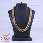 زنجیر طلایی کارتیر بافت درشت استنلس استیل 2406