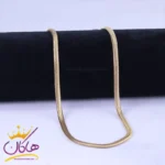 زنجیر طلایی هرینگبون استنلس استیل st 19142