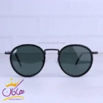 عینک آفتابی ماتریکس مردانه فریم گرد شیشه سبز P 1916/1