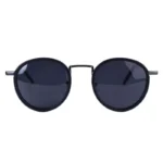 عینک آفتابی ماتریکس فریم گرد تمام مشکی P 1916/2