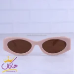 عینک آفتابی میو میو زنانه فریم صورتی بیضی LH054/1