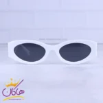 عینک آفتابی میو میو زنانه فریم سفید بیضی LH 054/2