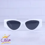 عینک آفتابی میو میو زنانه فریم سفید گربه ای LH105/1