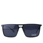 عینک آفتابی فریم مستطیل مشکی پلاریزه 2631/1