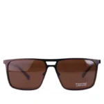 عینک آفتابی فریم مستطیل قهوه ای پلاریزه 2631/2