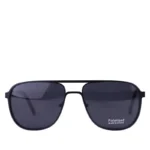 عینک آفتابی فریم فلزی مشکی پلاریزه 7019/1