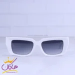 عینک آفتابی زنانه فریم مستطیل سفید 2447/3