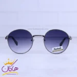 عینک آفتابی زنانه فریم فلزی گرد مشکی 6183/1