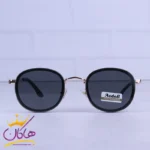 عینک آفتابی زنانه فریم فلزی گرد طلایی 52017/1