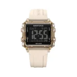 ساعت زنانه نیوی فورس بند رابر کرم دیجیتال قاب مربع 7101/4