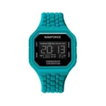 ساعت مچی مردانه نیوی فورس بند رابر آبی دیجیتال 7116/3
