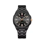 ساعت مچی عقربه ای نیوی فورس مردانه فلزی مشکی 9226/3