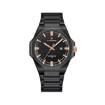 ساعت مچی عقربه ای مردانه نیوی فورس فلزی مشکی 9245/3