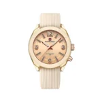 ساعت مچی عقربه ای نیوی فروس زنانه بند رابر کرم 7103/2