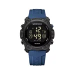 ساعت مچی نیوی فورس مردانه بند رابر سرمه ای دیجیتال 7104/3