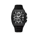 ساعت مچی نیوی فورس مردانه قاب مستطیل مشکی کرنوگراف NF 8050/3