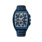 ساعت مچی نیوی فورس مردانه قاب مستطیل آبی کرنوگراف NF 8050/4