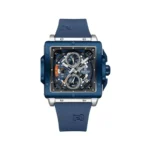 ساعت مچی نیوی فورس مردانه قاب مربع آبی کرنوگراف NF 8064/2