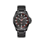 ساعت مچی عقربه ای نیوی فورس مردانه فلزی مشکی 9161/3