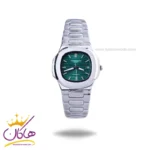 ساعت مچی پتک فیلیپ زنانه فلزی صفحه سبز M 8058/22