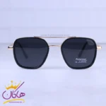 عینک آفتابی مردانه مشکی طلایی P 10-15/2