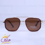 عینک آفتابی مردانه امپریو آرمانی طلایی شیشه قهوه ای TAP 071/3