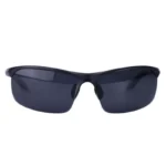 عینک آفتابی مردانه پلیس نیم فریم تمام مشکی 8565/1