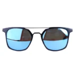 عینک آفتابی مردانه پلیس آلومینیوم شیشه جیوه ای آبی 8639/4