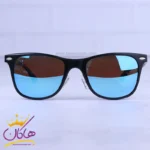 عینک آفتابی پلیس مردانه آلومینیوم شیشه جیوه ای آبی 8559/4